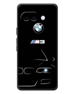 Чохол для Google Pixel 10a з картинкою «Мінімалістичний принт BMW M3»