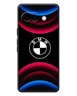 Чохол для Google Pixel 10a з картинкою «Логотип BMW та неонові дуги»