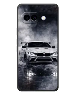 Чохол для Google Pixel 10a з картинкою «BMW крізь туман»