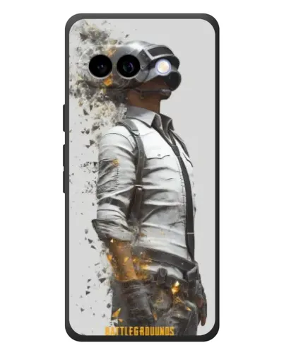 Чохол для Google Pixel 10a з картинкою «PUBG — боєць у пилу»