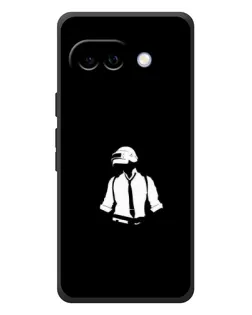 Чохол для Google Pixel 10a з картинкою «PUBG — білий шолом»