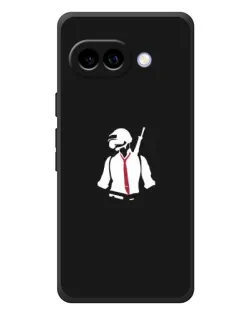 Чохол для Google Pixel 10a з картинкою «PUBG — силует воїна»