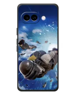 Чохол для Google Pixel 10a з картинкою «Десант PUBG — стрибок»