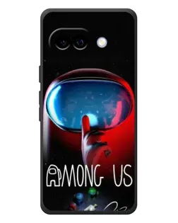 Чохол для Google Pixel 10a з картинкою «Червоний імпостер — макро»
