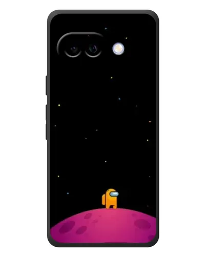 Чохол для Google Pixel 10a з картинкою «Самотній герой на планеті»