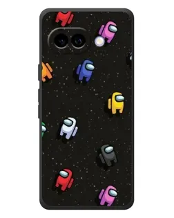 Чохол для Google Pixel 10a з картинкою «Космічний патерн Among Us»