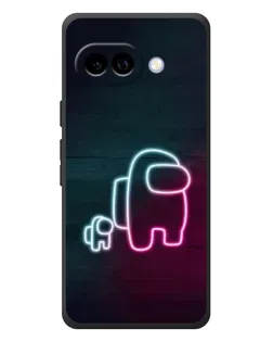 Чохол для Google Pixel 10a з картинкою «Among Us неон-арт»