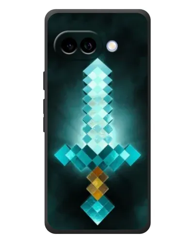 Чохол для Google Pixel 10a з картинкою «Алмазний меч неон»