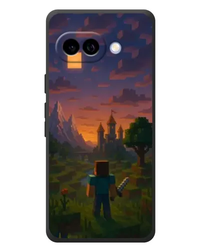 Чохол для Google Pixel 10a з картинкою «Стів біля вежі»