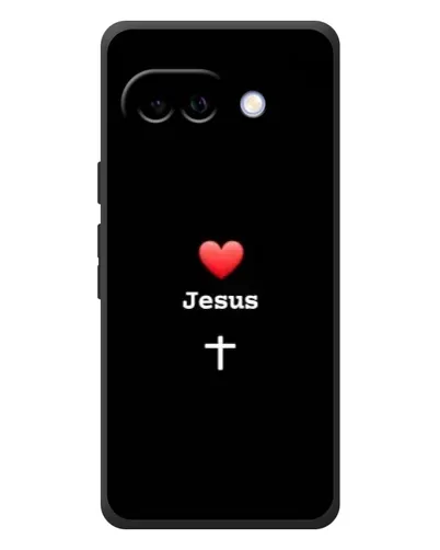 Чохол для Google Pixel 10a з картинкою «Серце - Jesus»