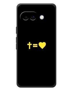 Чохол для Google Pixel 10a з картинкою «Серце та Хрест»