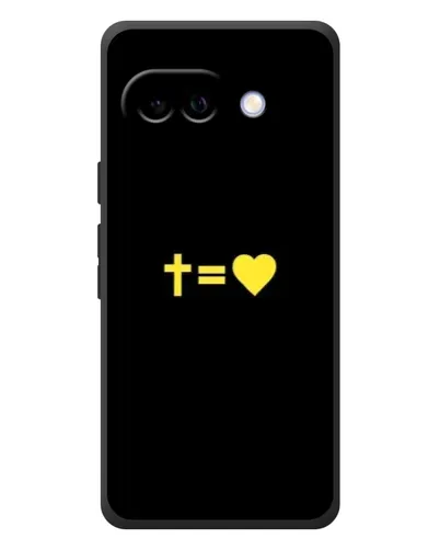 Чохол для Google Pixel 10a з картинкою «Серце та Хрест»