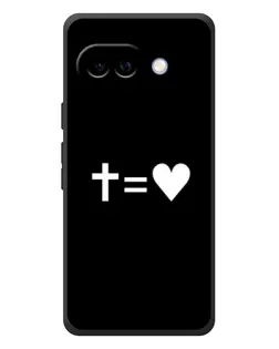 Чохол для Google Pixel 10a з картинкою «Хрест та Серце»