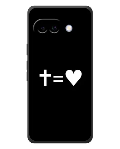 Чохол для Google Pixel 10a з картинкою «Хрест та Серце»