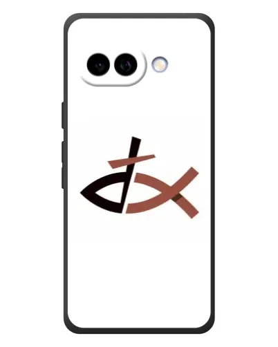 Чохол для Google Pixel 10a з картинкою «Риба та хрест»