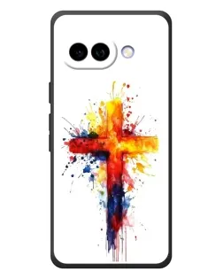 Чохол для Google Pixel 10a з картинкою «Акварельний хрест»