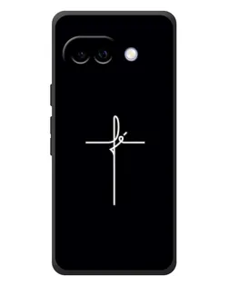 Чехол для Google Pixel 10a с картинкой «Тонкий крест»