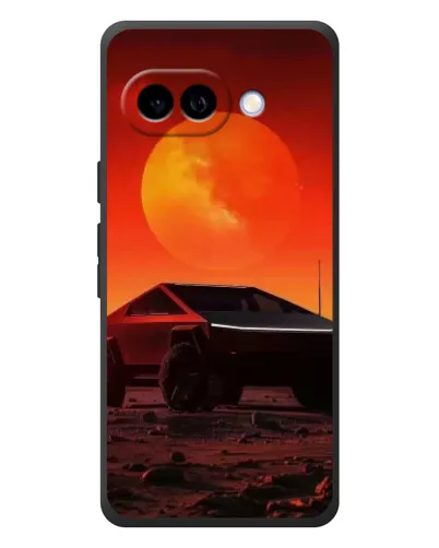 Чохол для Google Pixel 10a з картинкою «Cybertruck на Марсі»