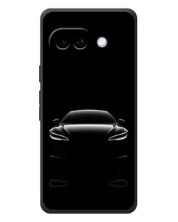 Чохол для Google Pixel 10a з картинкою «Силует Tesla Night»