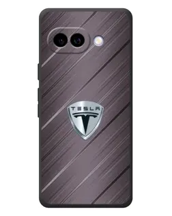 Чохол для Google Pixel 10a з картинкою «Металева текстура Tesla»