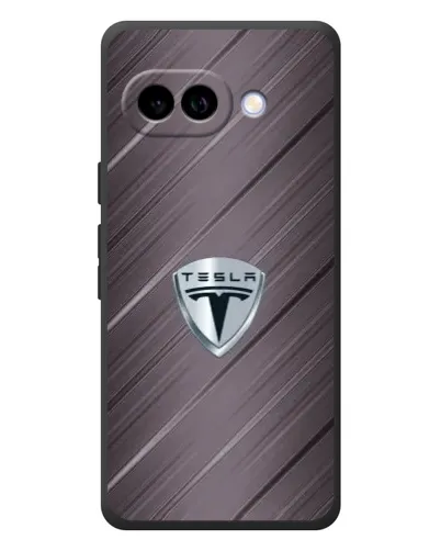 Чохол для Google Pixel 10a з картинкою «Металева текстура Tesla»