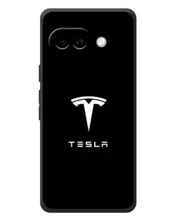 Чохол для Google Pixel 10a з картинкою «Tesla White Logo»