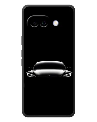 Чохол для Google Pixel 10a з картинкою «Фари Tesla Night»