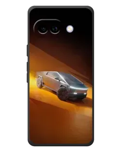Чохол для Google Pixel 10a з картинкою «Cybertruck у пустелі»