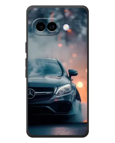 Чохол для Google Pixel 10a з картинкою «Mercedes — нічне місто»