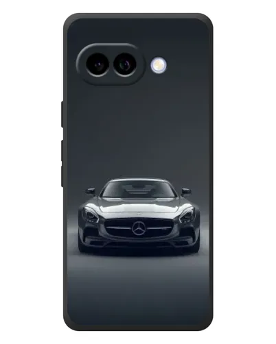 Чохол для Google Pixel 10a з картинкою «Mercedes на чорному»