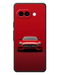 Чохол для Google Pixel 10a з картинкою «Червоний Mercedes AMG»