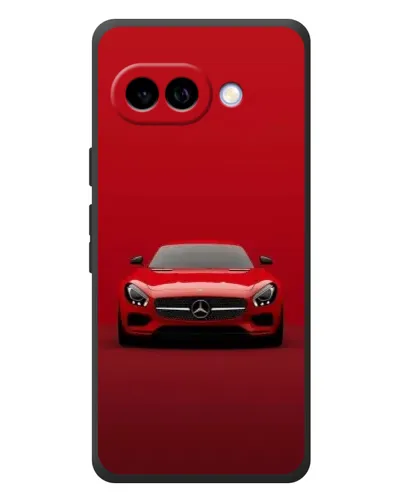 Чохол для Google Pixel 10a з картинкою «Червоний Mercedes AMG»