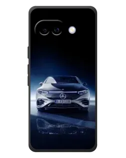 Чохол для Google Pixel 10a з картинкою «Нічний Mercedes EQ»