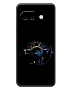 Чохол для Google Pixel 10a з картинкою «Салон Audi — кермо»