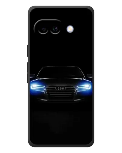 Чохол для Google Pixel 10a з картинкою «Audi в неоні»