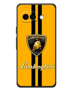 Чохол для Google Pixel 10a з картинкою «Lamborghini Stripe жовтий»