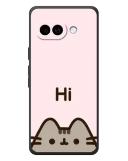 Чехол для Google Pixel 10a с картинкой «Пушин говорит Hi»