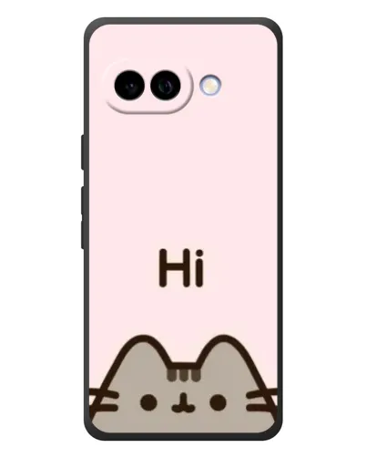 Чехол для Google Pixel 10a с картинкой «Пушин говорит Hi»