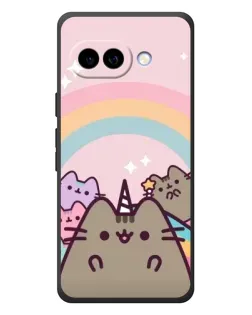 Чехол для Google Pixel 10a с картинкой «Единорог Pusheen»