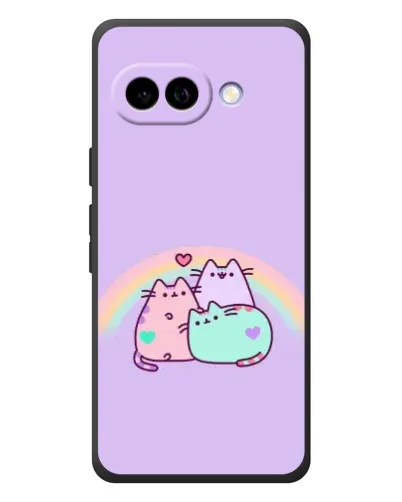 Чехол для Google Pixel 10a с картинкой «Радужные Пушины»