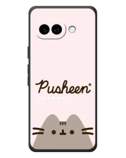 Чехол для Google Pixel 10a с картинкой «Pusheen логотип»