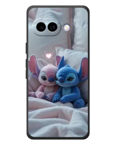Чехол для Google Pixel 10a с картинкой «Плюшевые Стич Ангел»