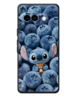 Чехол для Google Pixel 10a с картинкой «Стич и голубика»