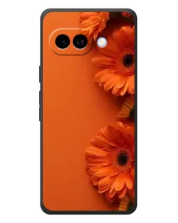 Чехол для Google Pixel 10a с картинкой «Оранжевые герберы»