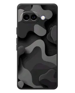Чохол для Google Pixel 10a з картинкою «Темний абстрактний камуфляж»