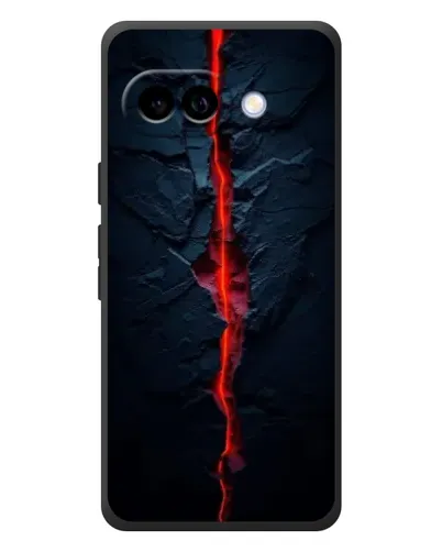 Чохол для Google Pixel 10a з картинкою «Червона лавова тріщина»
