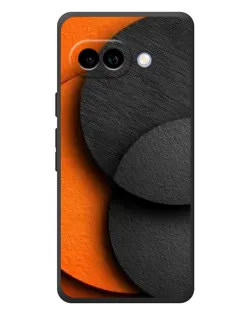 Чохол для Google Pixel 10a з картинкою «Геометрія помаранчевих кіл»