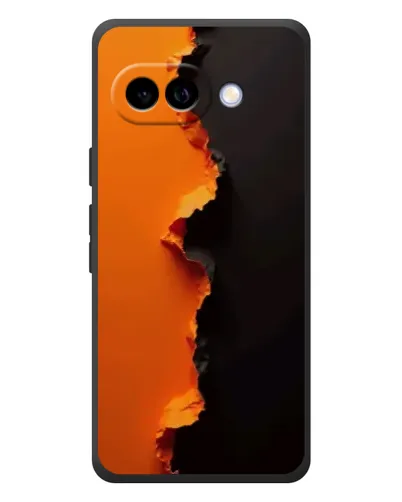 Чохол для Google Pixel 10a з картинкою «Помаранчевий розлом»