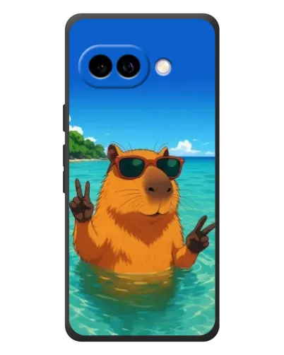 Чохол для Google Pixel 10a з картинкою «Морська капібара»