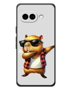 Чохол для Google Pixel 10a з картинкою «Капібара репер даб»